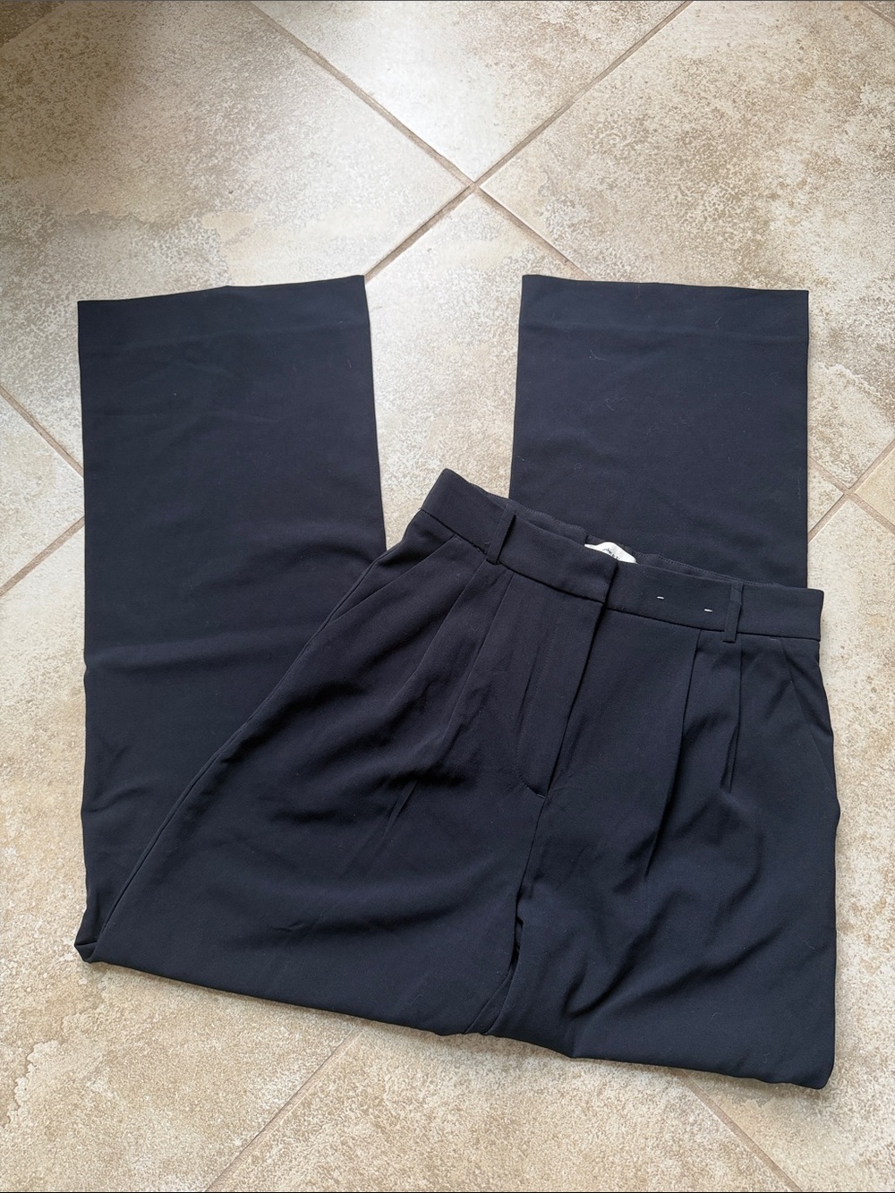Abercrombie & Fitch Tailored Wide Leg Pants